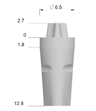 Manipulierimplantat IE-Wide