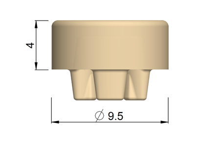 HDK Gingivaformer, zylindrisch IE-Oversize X