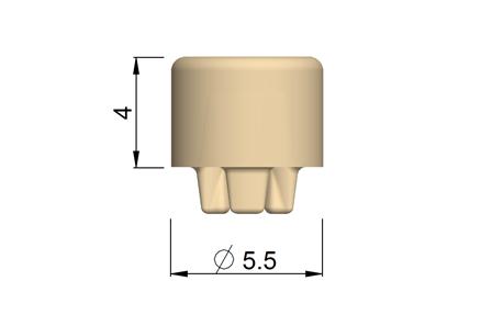 HDK Gingivaformer, zylindrisch IE-Regular