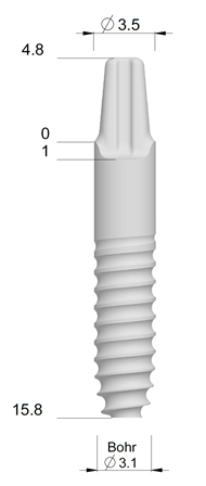 IE Small Single Tooth L14, IE SST L14