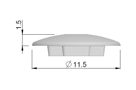 HDK Verschlusskappe IM-Oversize 3X