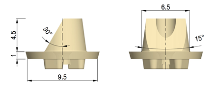 PEEK Planungsbasiselement IM-Oversize X